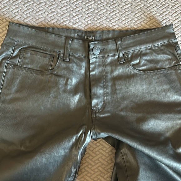 Men’s Faux Leather Skinny Jean - Picture 2 of 3